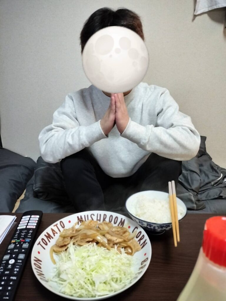 出所初日に仕事の面接と夕食づくり