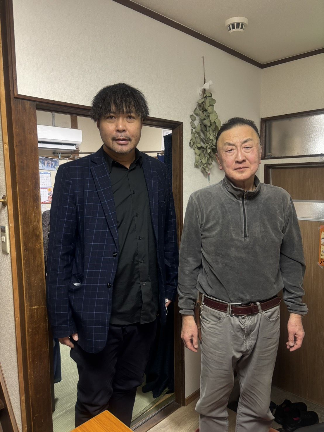 冷蔵庫とテレビを軽トラで届けに来てくださりました