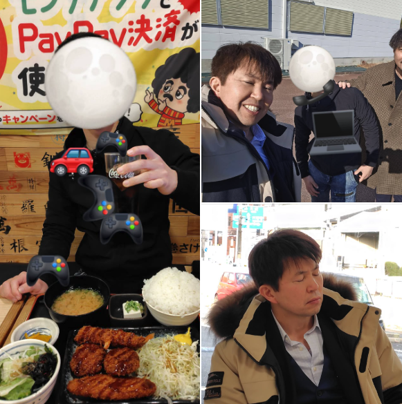 ミックスフライ定食ごはん漫画盛。