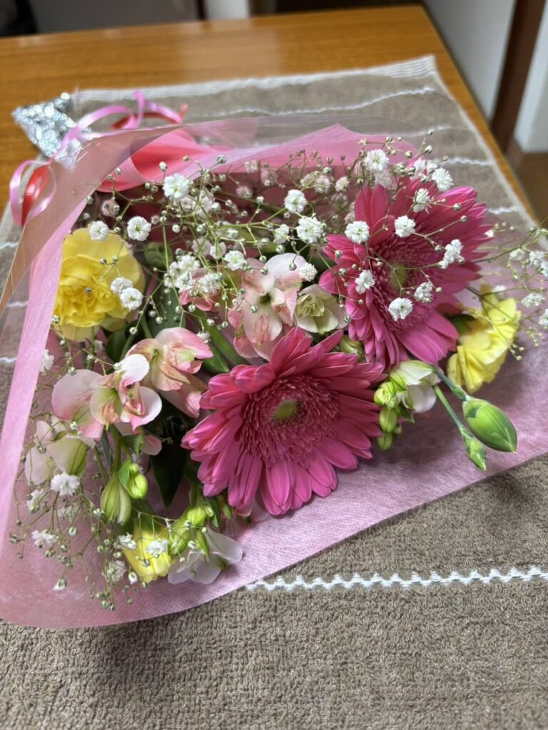 母の日に気持ちのこもった花束を
