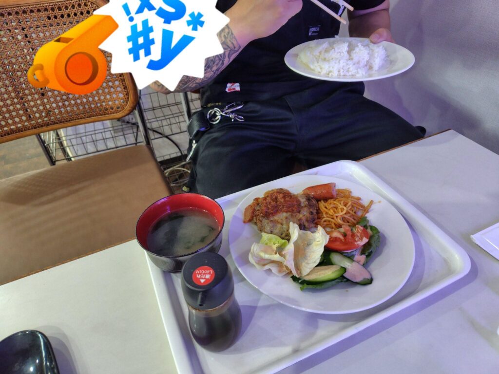 遅めのランチをしました。